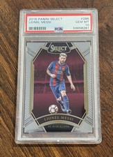 LIONEL MESSI 2016/17 PANINI SELECT #286  BARCELONA PSA 10 GEM MINT