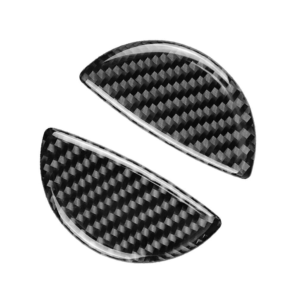 2pcs Car Interior Door Handle Cover Sticker Trim Fit For Mini Cooper R55/R56/R60