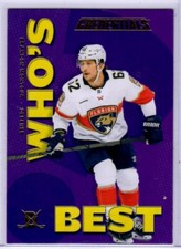 2023-24 Credentials Brandon Montour Who's Best Insert Card # WB-BM
