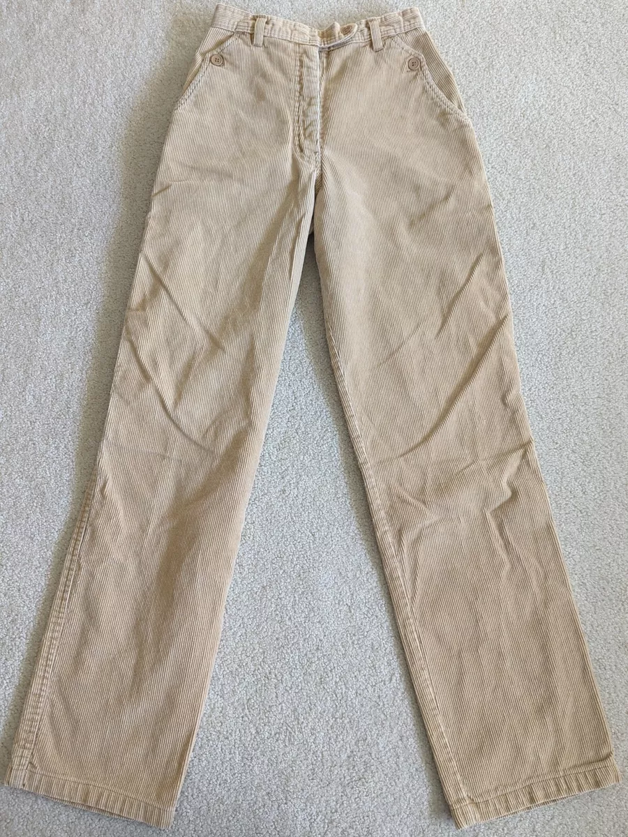 Corduroy Pants Beige Corduroy Pants Women's Pants Brown Trousers