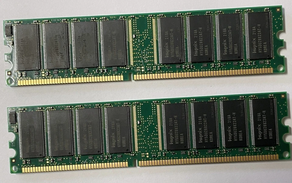 Hynix HYMD132645A8-H AA 256MB PC2100U-25330 DDR-RAM CL2.5 (2)👀 - Image 3 of 4