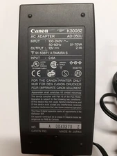 Canon K30082 Ac Adapter Power Supply 13V Model AD-350U 