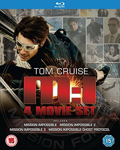 Mission Impossible 1-4 Blu-ray Tom Cruise New