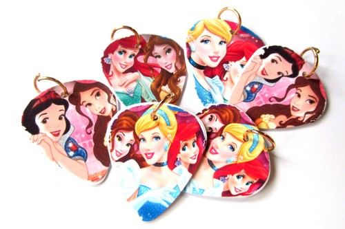 Princess Set -6 Necklace Pendants -Party Favor Prizes Necklace Jewelry - Picture 2 of 2