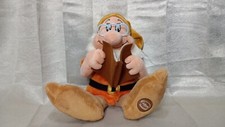 Disney Store Exclusive Doc Snow White  the 7 Dwarfs 15" Plush Reading Stuffed