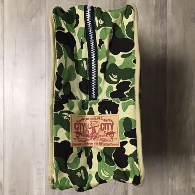 Vintage BAPE ABC camo green travel bag a bathing ape NIGO | eBay