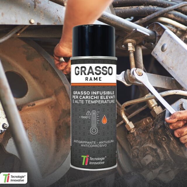 Tecnologie Innovative - GRASSO RAME Spray Alti Carichi e Alte Temperature 400 ml