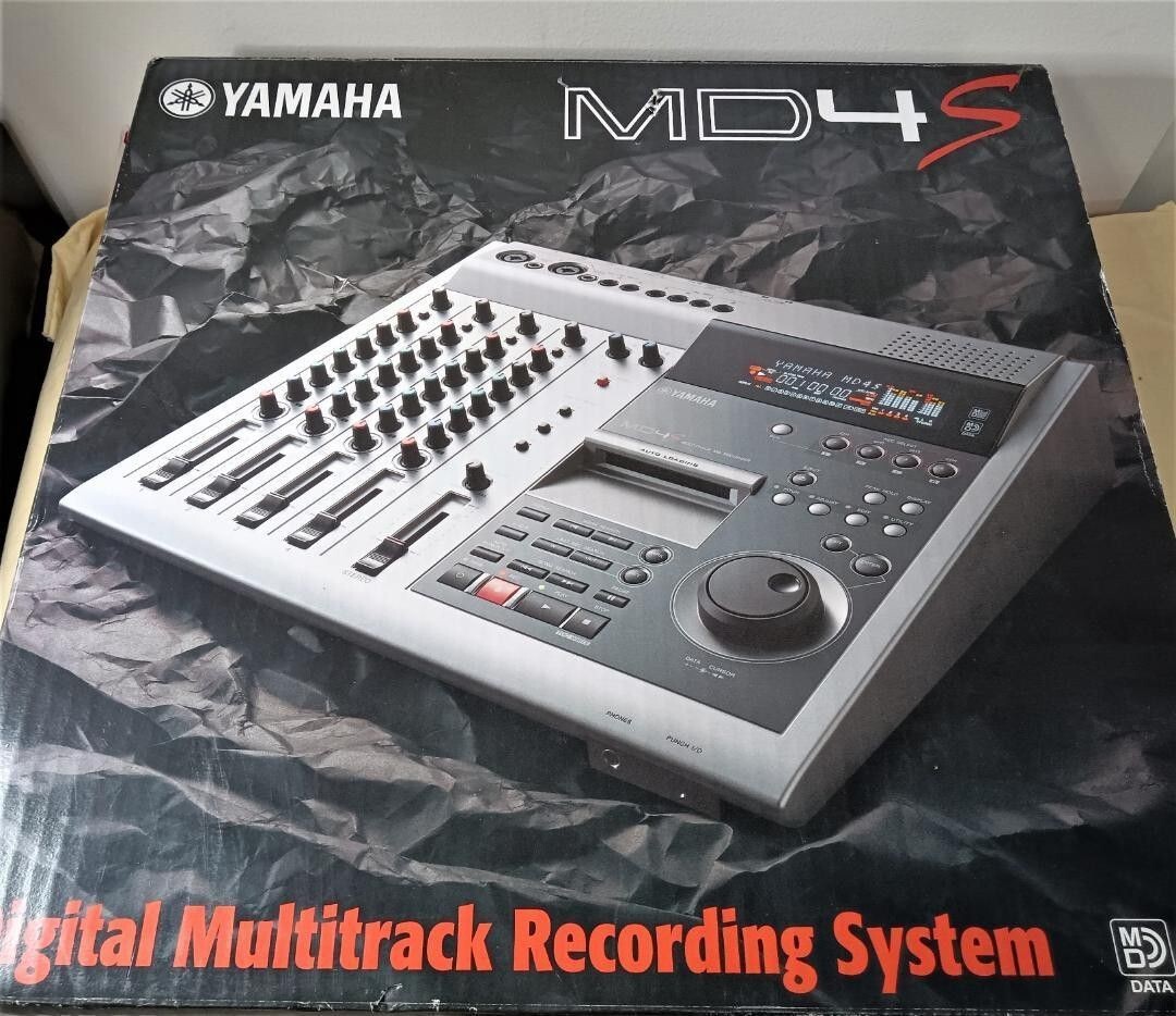 YAMAHA MD4S Multitrack MD Recorder Professional MiniDisc Auto Loading