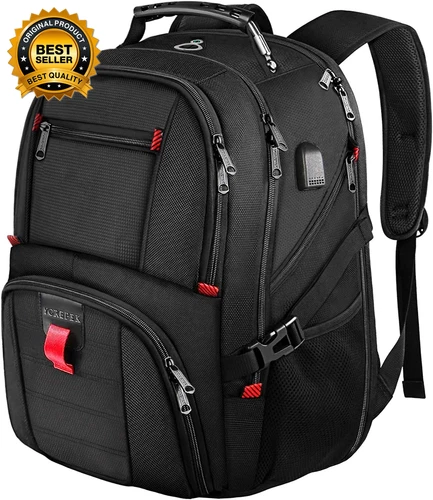Travel Backpack, Extra Large 50L Laptop Backpacks for Men Women, Water Resistant