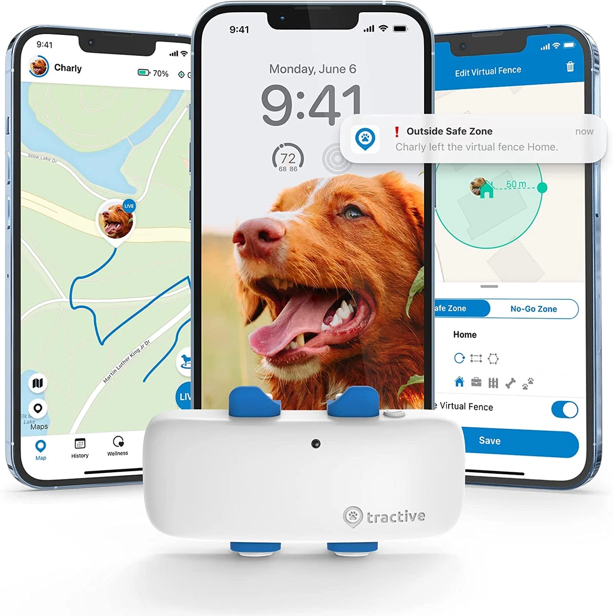 Tractive gps hotsell dog lte