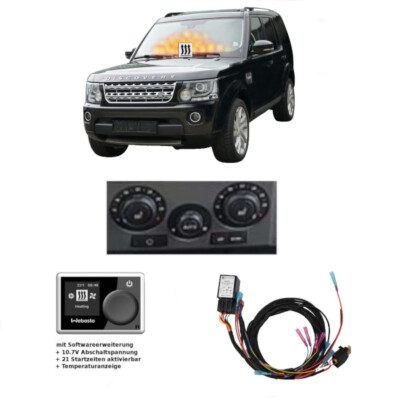Zuheizer zur Standheizung + Webasto MultiControl Car SW Land Rover Discovery 3