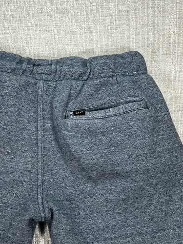 Lee Shorts Boys Medium Gray Cotton Logo Drawstrings Pockets Kids Outdoors - Picture 11 of 11