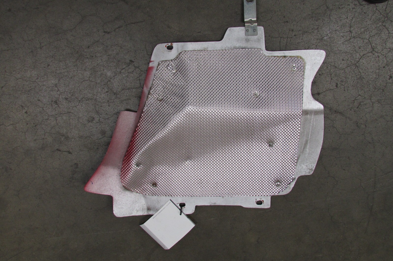 Ferrari F430, LH, Left, Fuel Tank Heat Shield, Used, P/N 208492