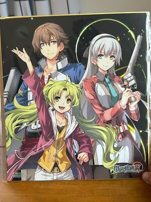 Trails of Cold Steel 4 Lloyd Bannings Elie MacDowell KeA Shikishi Board Art