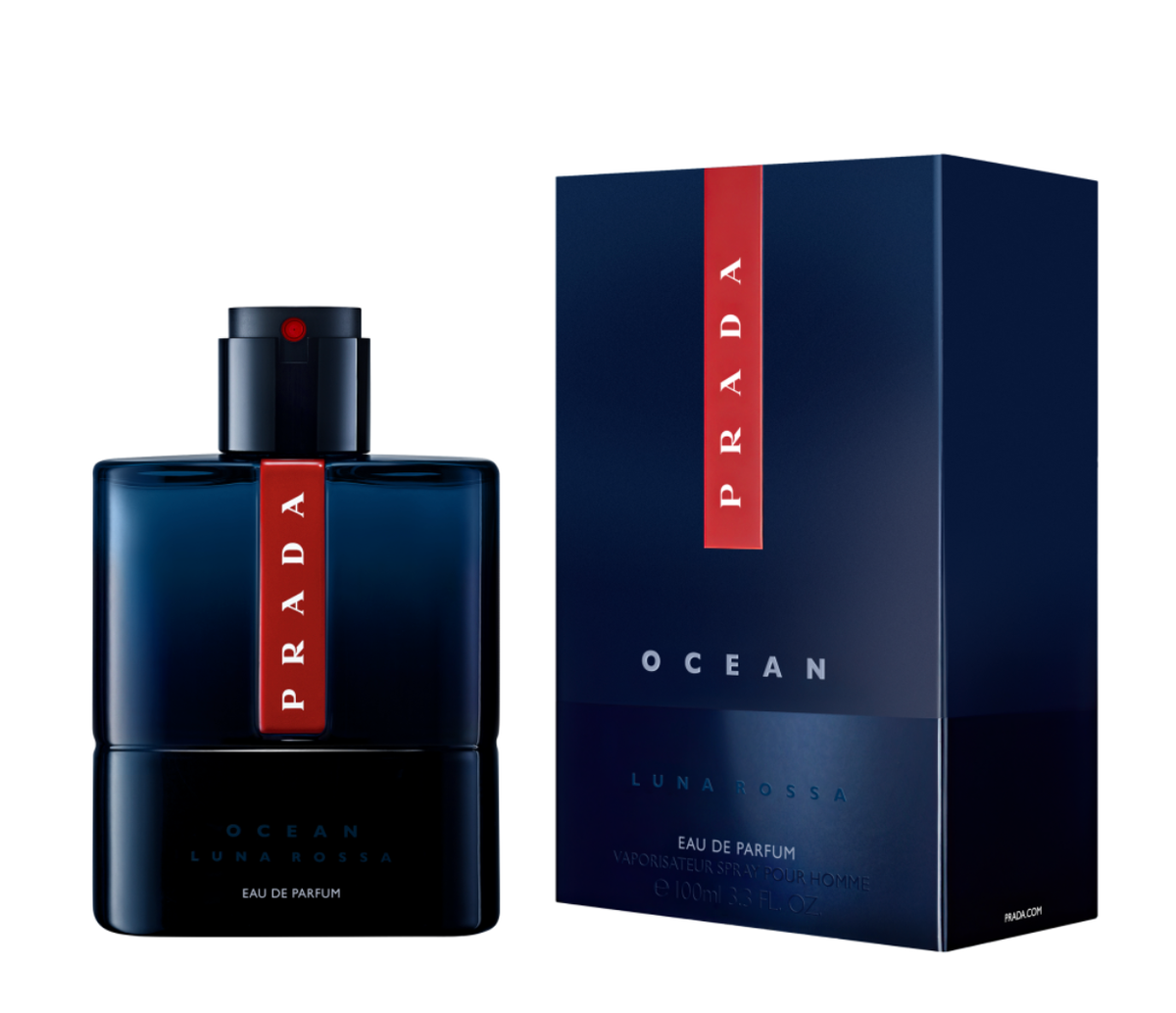 PRADA Luna Rossa Ocean 100ml オードパルファム Prada Luna Rossa Ocean 100ml / 3.3 oz EDP Authentic Ships Fast by