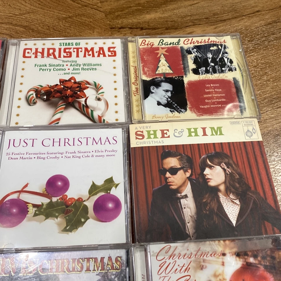 Лот из 11 различных рождественских праздничных компакт-дисков Noel Elvis Sheryl Crow Statler Brothers - Изображение 3 из 4