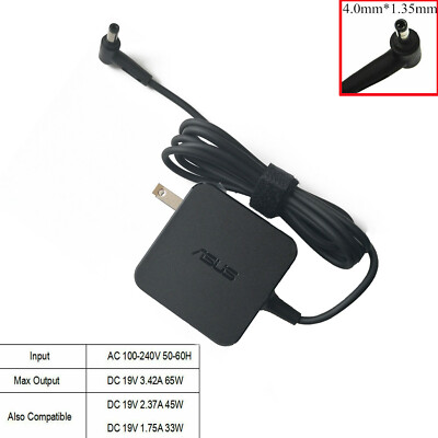New For Asus Zenbook UX32V UX32VD UX305F X200M ADP-65DW AC Adapter Charger 65W