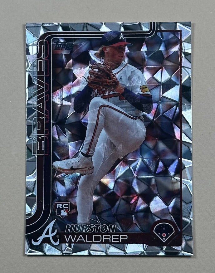Hurston Waldrep - 2025 Topps Series 1 - Diamante Foil #253 - Braves