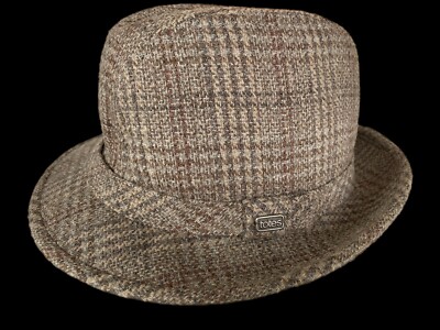 Totes Fedora Hat Mens L Rain Rolls Right Off Hat Wool Blend  display picture 2