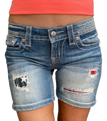 Miss Me Jeans Low Rise Flag Americana 