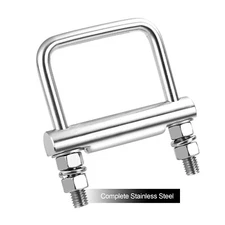 2" Cross Hitch Tightener Clamp Anti Rattle Hitch Coupling Stainless Heavy Duty