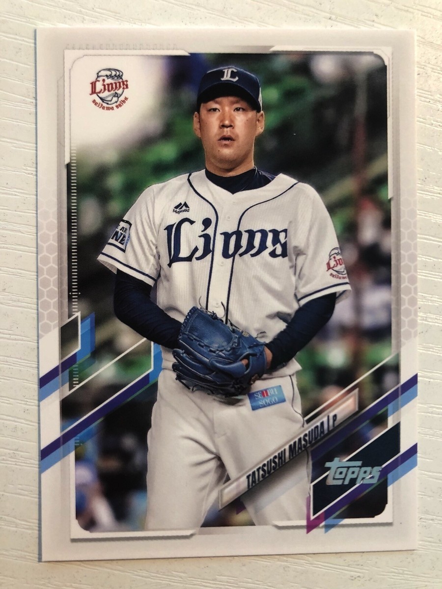 2021 Topps Japanese NPB League Tatsushi Masuda Seibu Lions 2021 Topps Japanese NPB League Tatsushi Masuda Seibu Lions