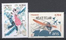 FRANCE 5083 & 5085, CHARLESTON, HÉLICE ÉCLAIR, 2016, NEUFS xx, TRES BEAUX