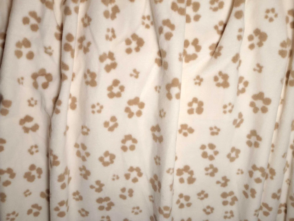 Camisón polar estampado leopardo tostado Carter's talla 8 10 manga larga cálido niñas nuevo con etiquetas Foto 3 de 3