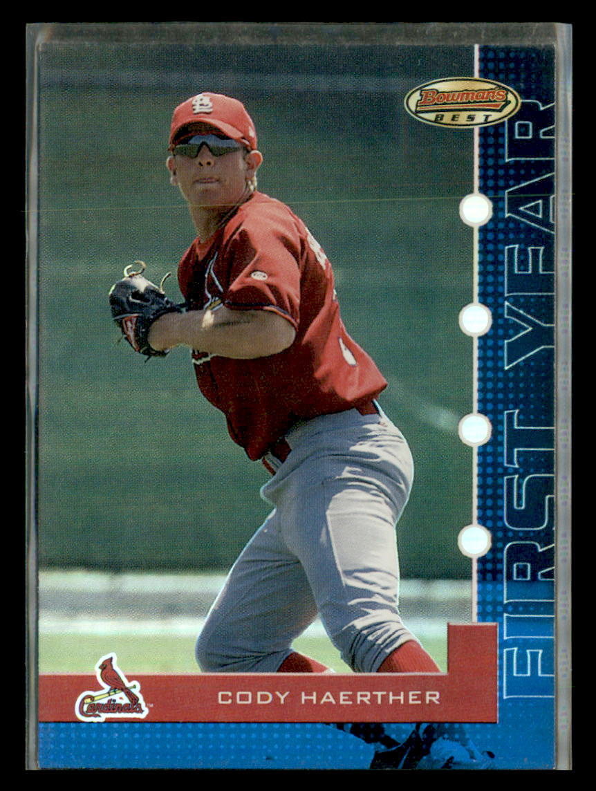 2005 Bowman's Best #48 Cody Haerther  FY, SN499