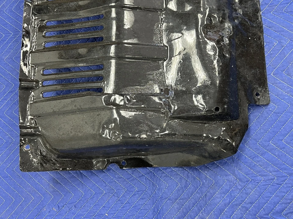 1975-1985 Volvo 240 242 244 Metal Splash Pan Air Dam Deflector Early OEM #3550E - Image 2 of 4