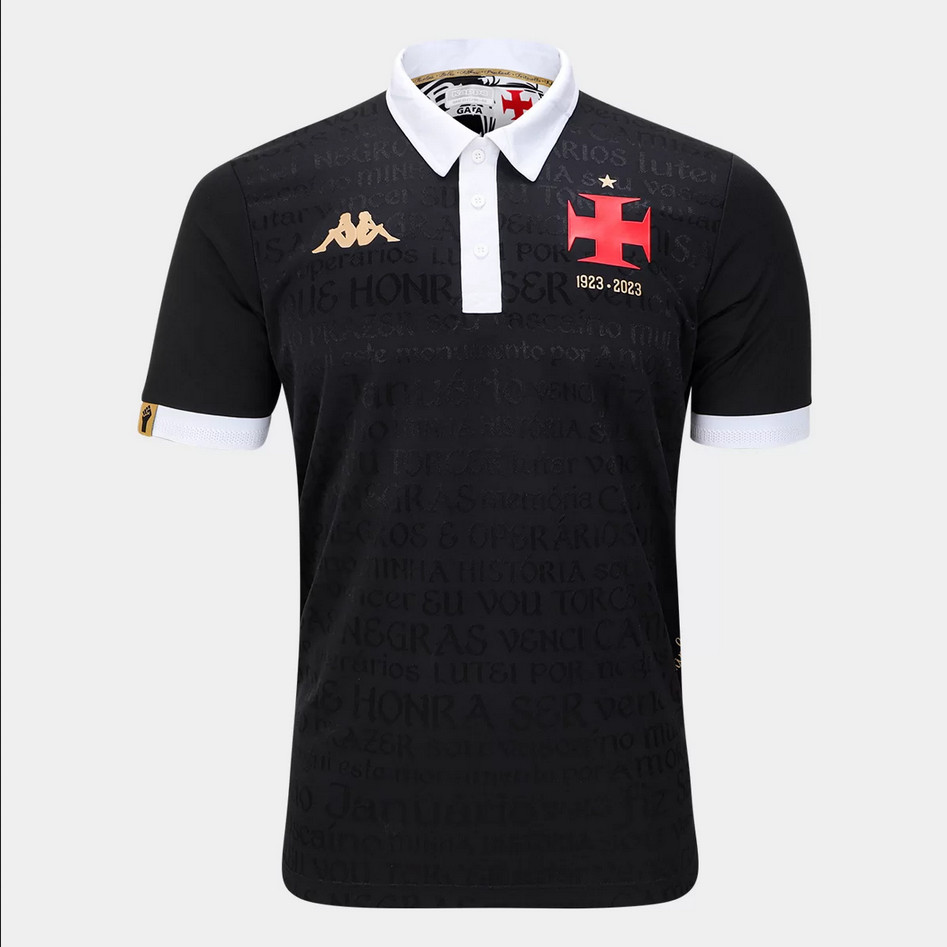 Vasco da Gama Tercera camiseta de fútbol - 2023 2024 Kappa Brasil