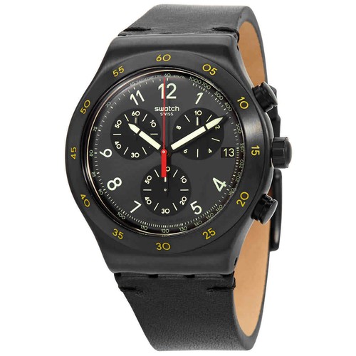 Buy Swatch Vidi Chronograph Quartz Black Dial Men's Watch YVB410 Online in  Turkey. 384105152464
