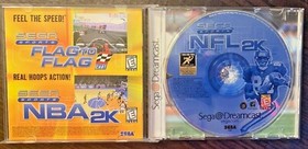 SEGA DREAMCAST SPORTS NFL 2K GAME VERY GOOD CONDITION 