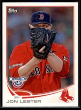 2013 Topps Opening Day  Jon Lester  #42 Boston Red Sox