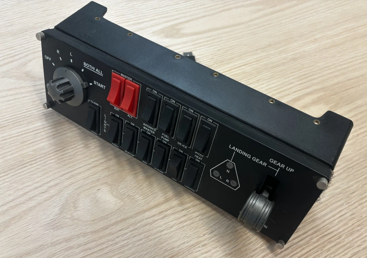 Logitech Flight Instrument Panel Video Game Controllers for sale