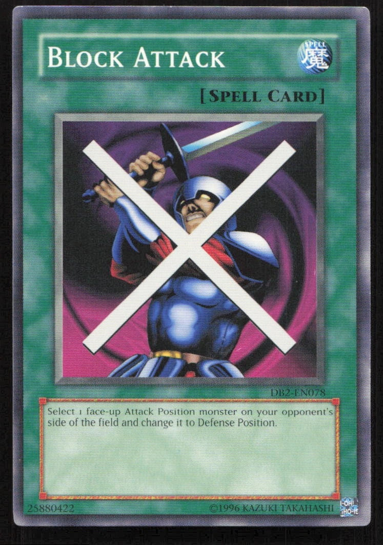 Block Attack DB2-EN078 Dark Beginning 2 Common MP Yu-Gi-Oh
