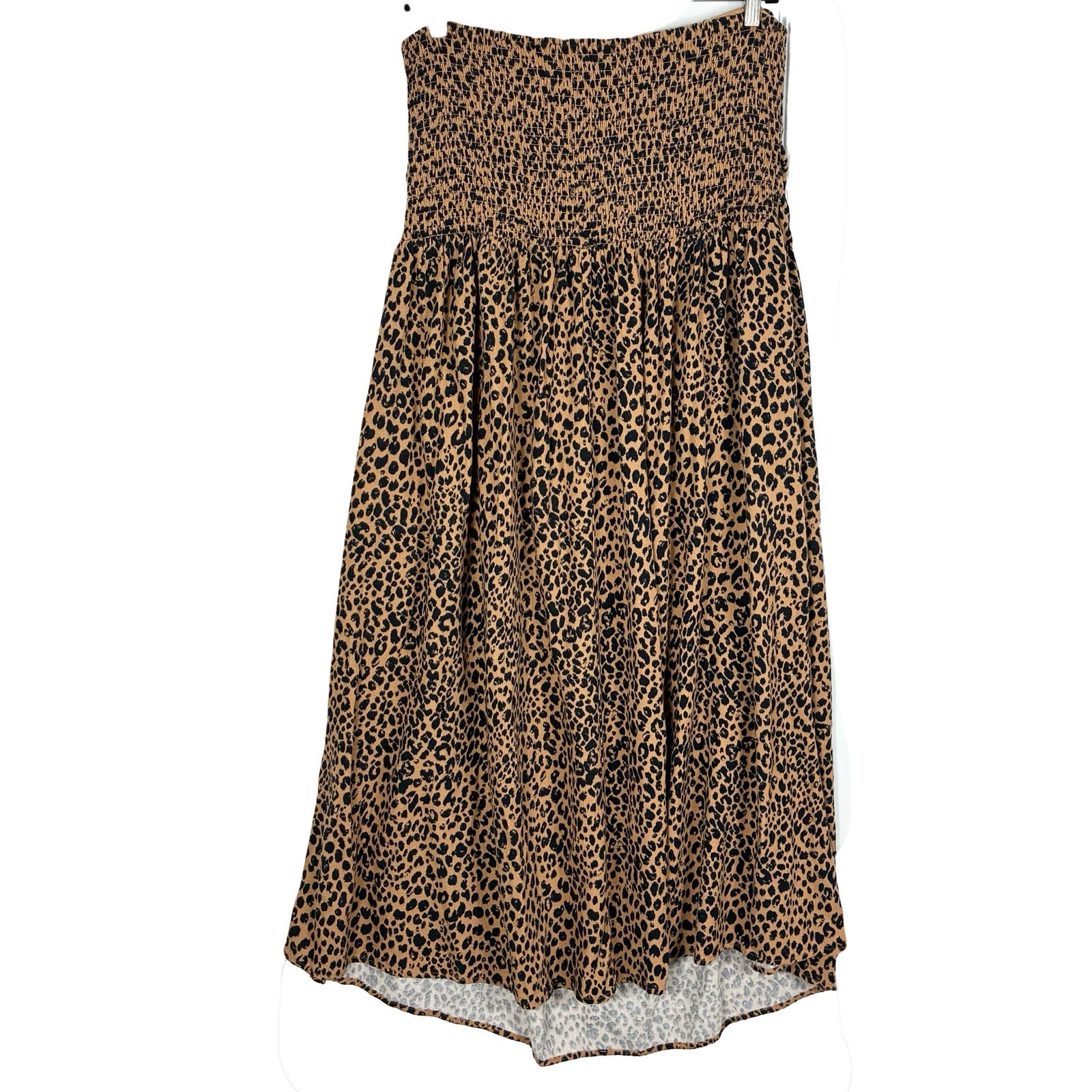 Universal Thread Animal Printed Strapless Linen M… - image 2