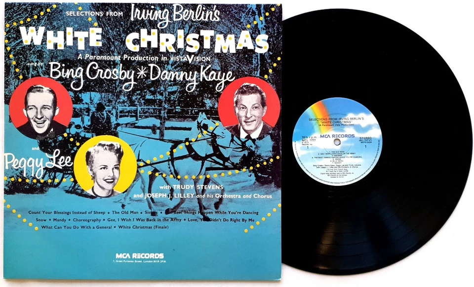 Irving Berlin's White Christmas Vinyl LP Bing Crosby, Danny Kaye & Peggy Lee - Image 2 of 3