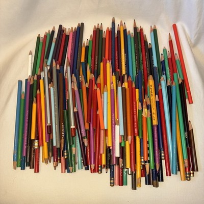 200- Large Lot Colored Pencil + Minis Pedigree Eagle, Venus, Sunset, Prismacolor