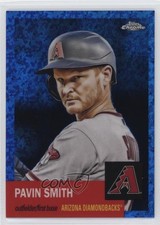2022 Chrome Platinum Anniversary Blue Mini-Diamond Refractor Pavin Smith 1u6