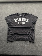 Opium Punk Diesel Black Fared T Shirt Womens Xl Size Sexy Emo Gothic Tee Shirt