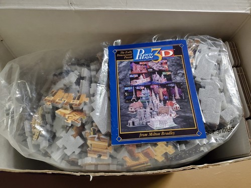 Vintage Wrebbit PUZZ-3D Large 3 Dimensional Puzzle Big Ben 1483 Pieces - Picture 4 of 5