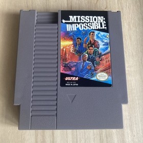 Mission: Impossible (NES Nintendo Entertainment System) *FOAM BlOCK SIN FUNDA*