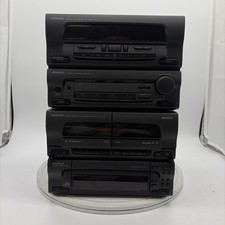 Used Tested Kenwood A-B3L X-MB3 Tuner Cassette CD Player Amp Stereo System
