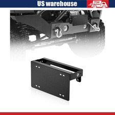 Flip-up Winch License Plate Frame 10 Hawse Fairlead Univer Winch Mount - Flip-up Flip-up Winch License Plate Frame 10 Hawse Fairlead Univer Winch Mount - Flip-up