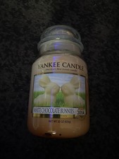 Yankee Candle White Chocolate Bunnies 22oz Large Jar