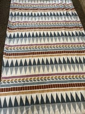 Eikei Bohemian Queen Duvet Cover Striped Ethnic Boho Southwestern 400TC Cotton