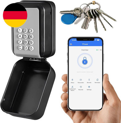 Smart Connected Schlüsseltresor, Bluetooth Lock Box Unterstützt Ttlock APP Und P