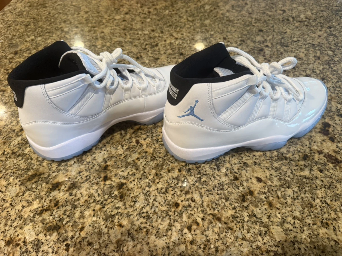 Preços baixos em Jordan 11 Retro 2024 Columbia / Legend Blue | eBay