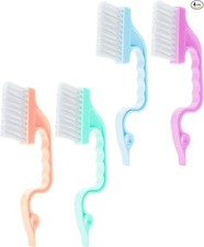 Window Track Cleaning Brush, 4 Pack, Pastel Colors E Size: 4 PackColor: Pastel